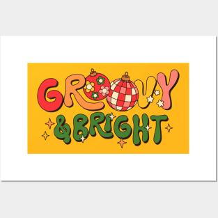 Groovy and Bright Posters and Art